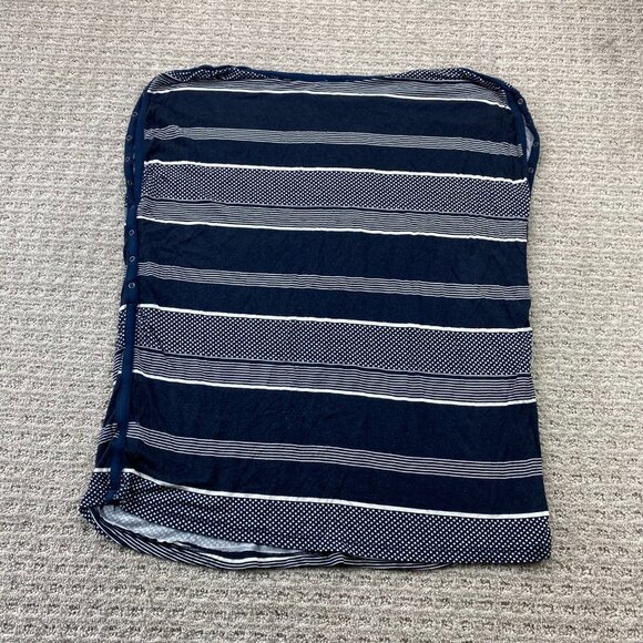 Thyme Maternity Nursing Sleeveless Shirt Sides Button Up Women Large L Stretchy - Picture 5 of 8